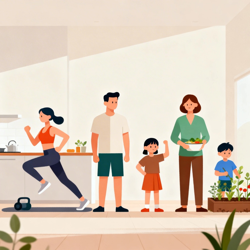 Kaip kurti sveikus šeimos įpročius